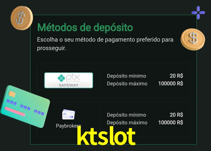 O cassino ktslot oferece uma grande variedade de métodos de pagamento